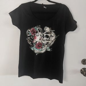 Lucky 13 Sailor's Delight Rockabilly Graphic Tee